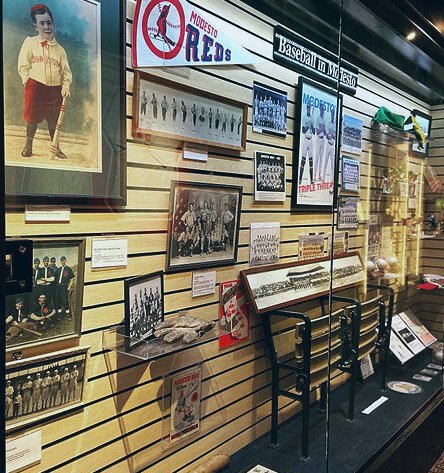 Modesto’s baseball history is part of a permanent exhibit at the McHenry Museum. Photo: McHenry Museum