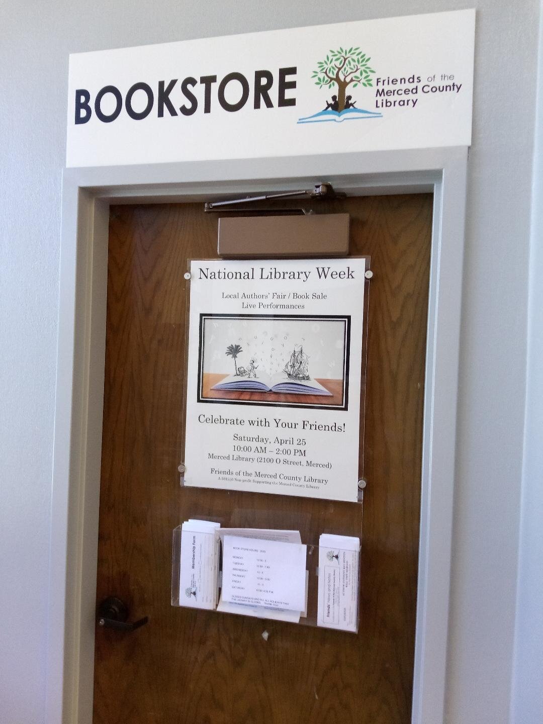 The Friends of the Library Bookstore where folks could purchase used books with proceeds going to the Library will remain closed until rules from the health department permits greater capacity levels. Photo: Steve Newvine