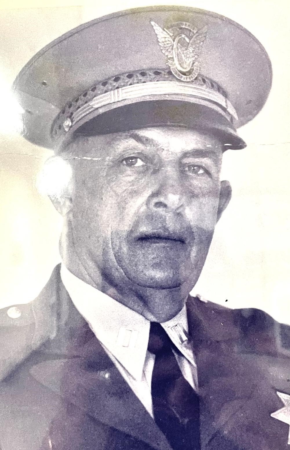 Captain William Burch was the CHP Merced Regional Headquarters Commander from 1929 to 1965. Photo: CHP Archive