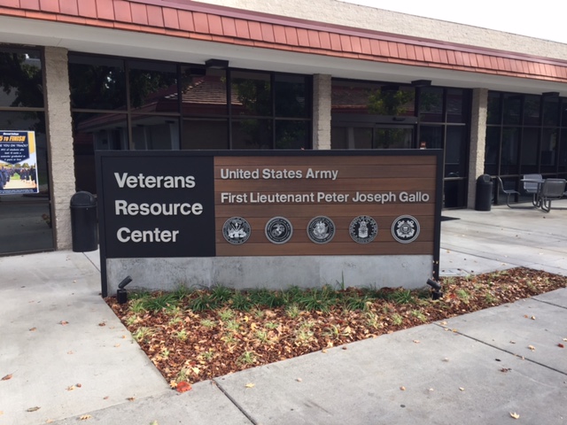 The First Lieutenant Peter Joseph Gallo Veterans Resource Center is part of student life at Merced College. Photo by Steve Newvine