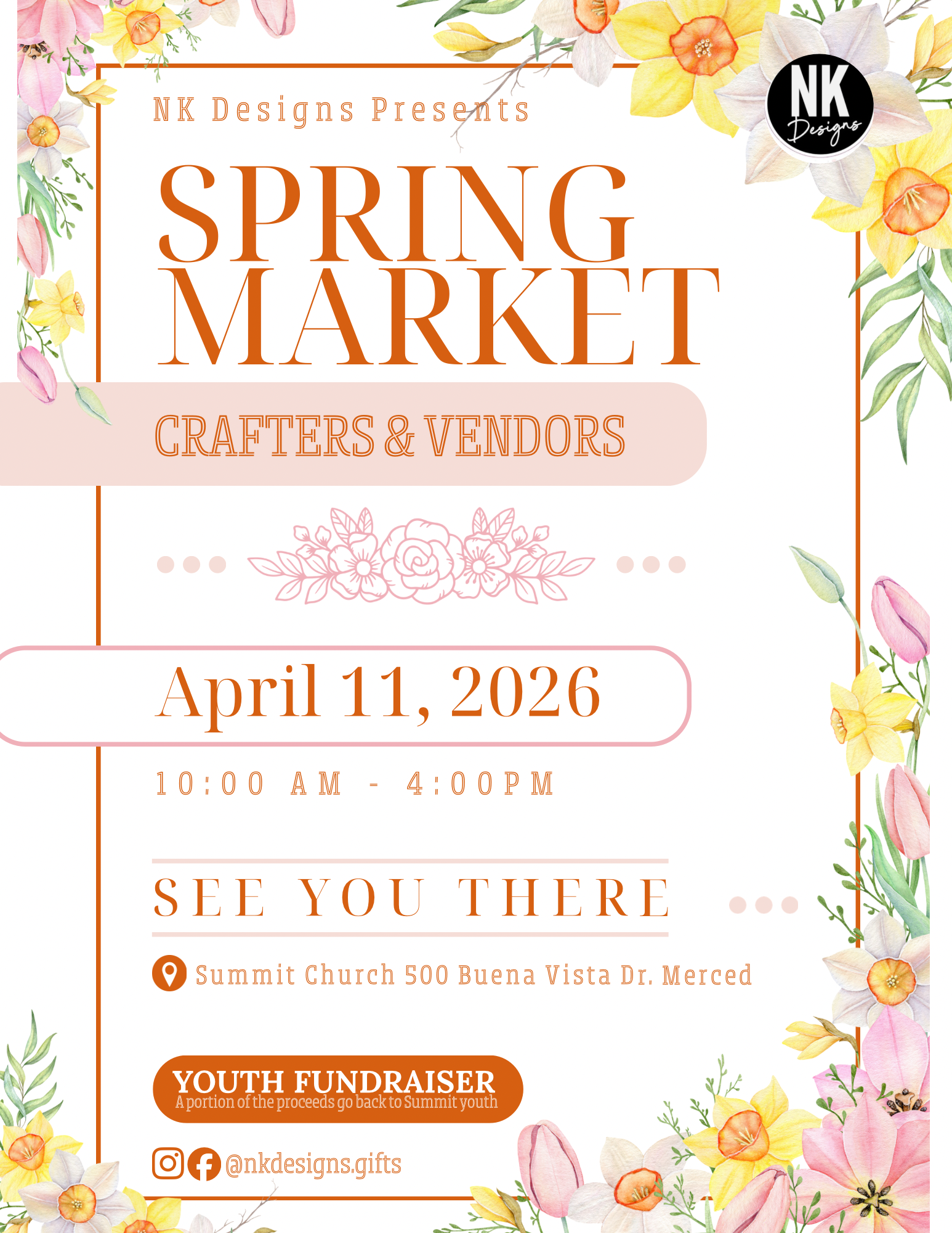 NK Designs Presents Spring Market