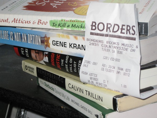 My Borders’ Liquation Reading List