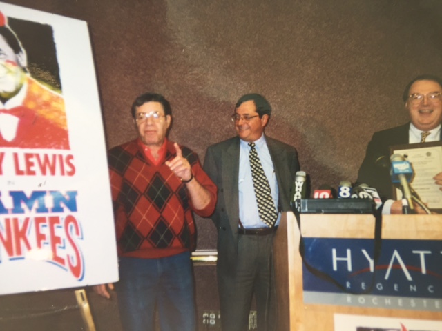 Jerry Lewis in Rochester, NY. Photo by Steve Newvine