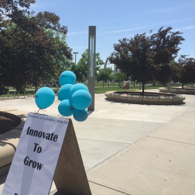 Innovate to Grow was held the day before commencement at UC Merced. Photo by Steve Newvine