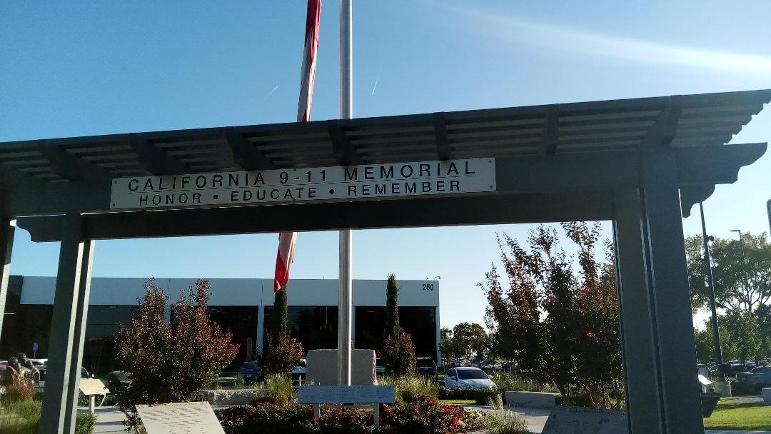 The entrance to the California 9-11 Memorial. Photo: Steve Newvine