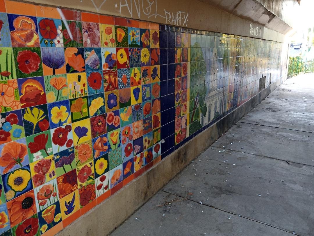 Art Below the Underpass-