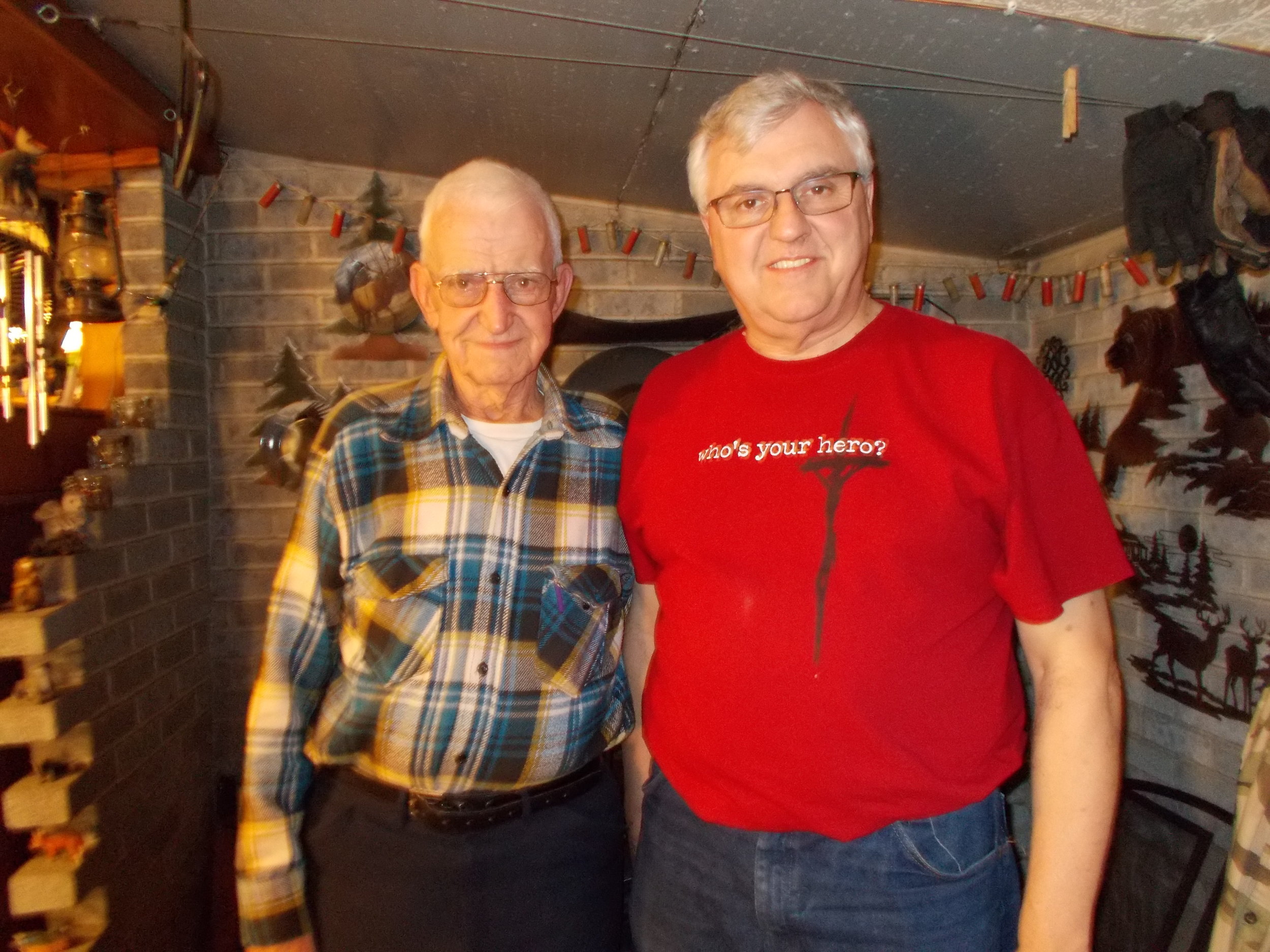 My dad and me. Newvine Personal Collection