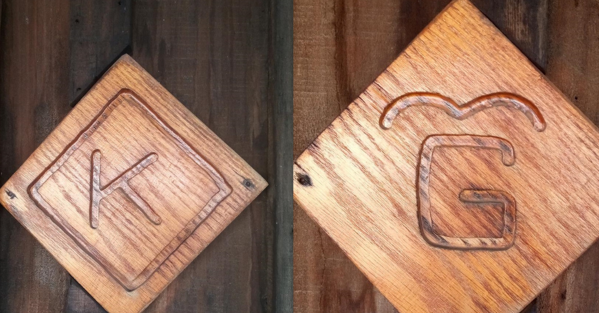 Unique features of the Branding Iron are the branding symbols seen throughout the restaurant. Photo: Steve Newvine