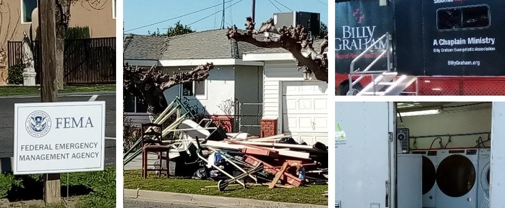 Photos from the early aftermath of the floods in Planada. Photos: Steve Newvine