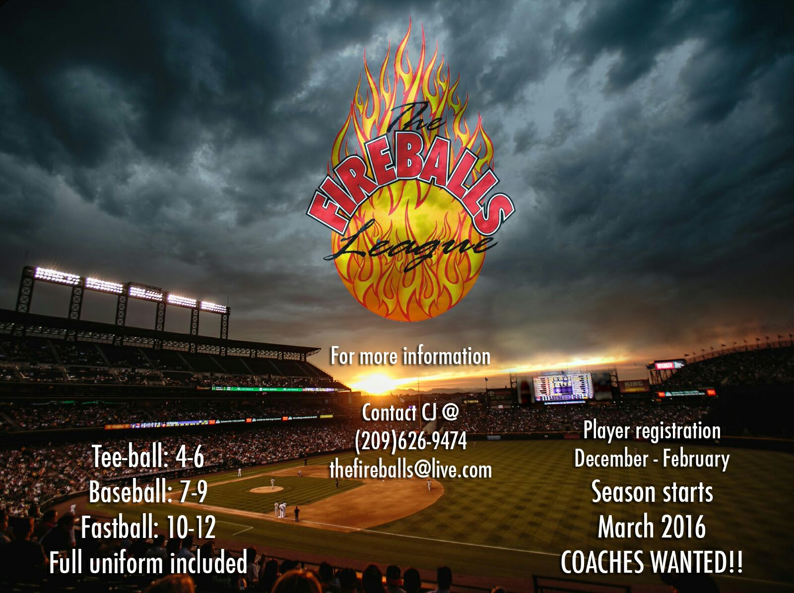 The Fireballs Baseball Club