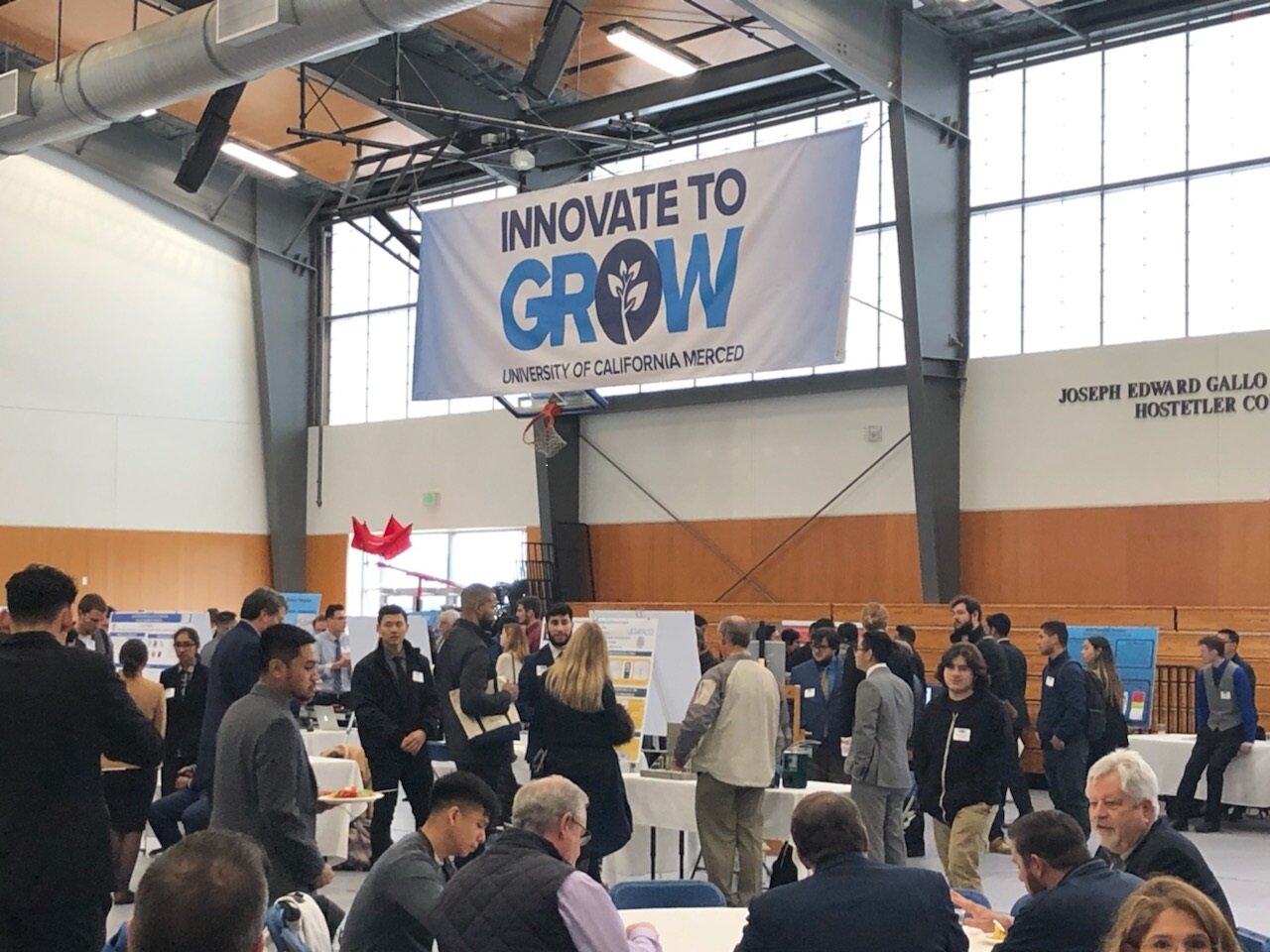 Innovate 2 Grow is the semester-end presentation of engineering student projects at UC Merced. Photo- Steve Newvine
