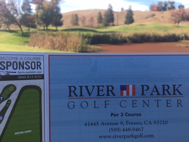 River Park Golf Course was a par-27 course below the cliff where Children’s Hospital Central California stands. Photo by Steve Newvine