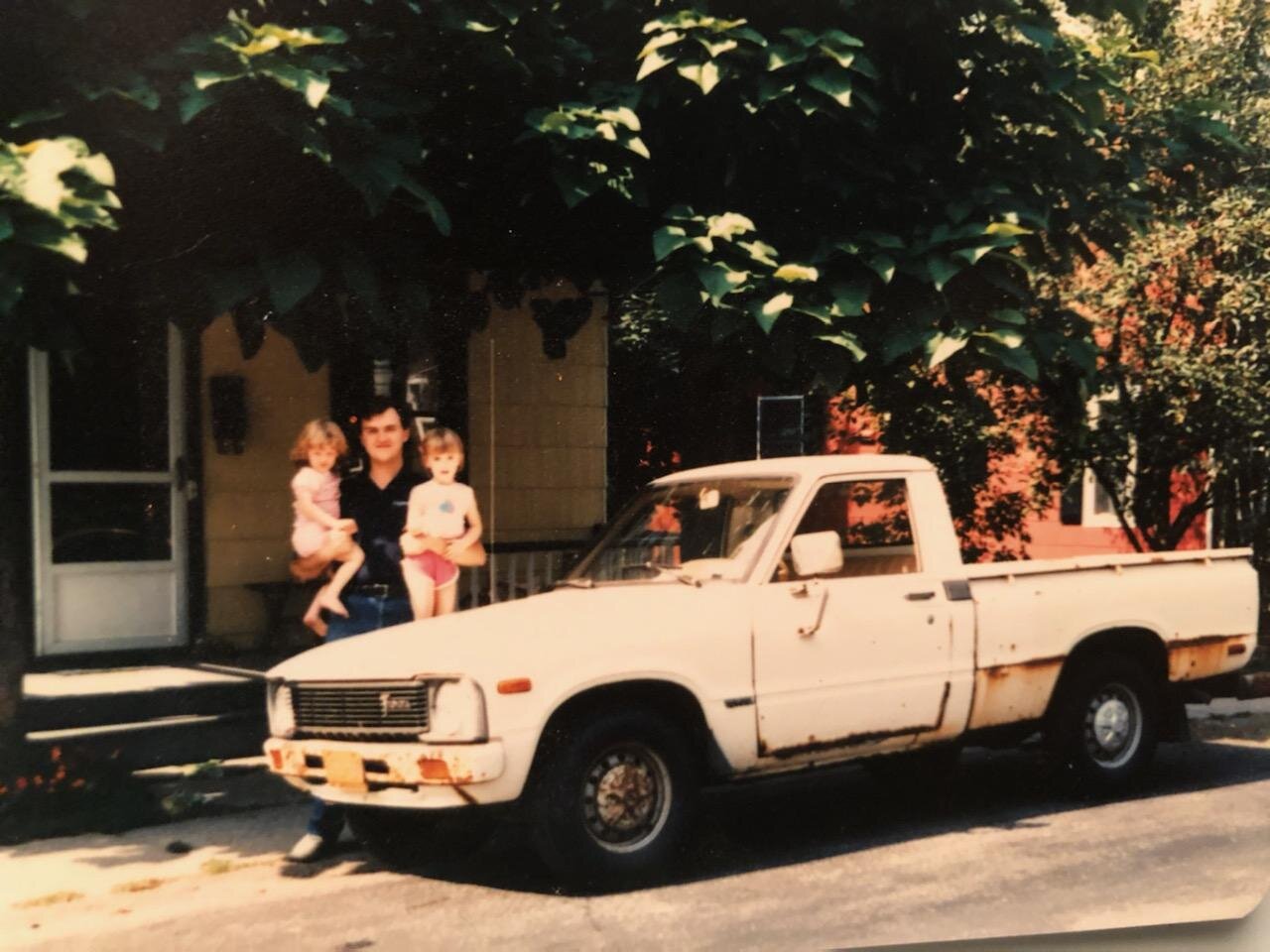 Most of the 1980s found me tending to my duties as a father to these two young ladies. Photo: Newvine Personal Collection