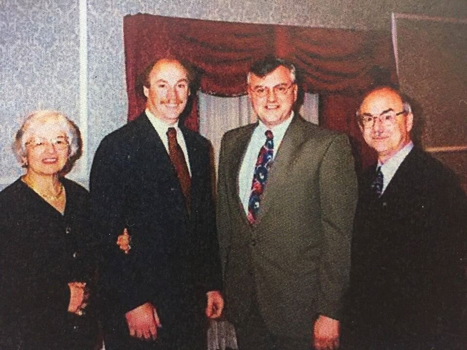 The 1990s would eventually take me to a new career as a chamber of commerce executive where I would work with business and political leaders. L-R: Former New York State Lieutenant Governor Mary Ann Krupsak, Alan Fusco, me, and Lynn Herzig. Photo: Lynn Herzig