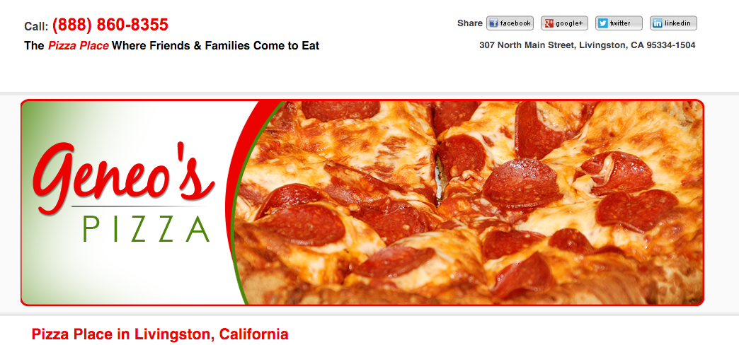 Additional view 1 of Geneo’s Pizza