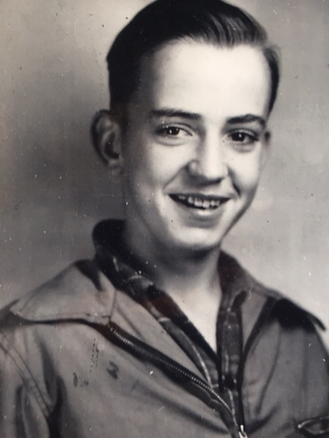While short and stubby Ed grew up tall and slender, the nickname Stub has stayed with him all his life. Photo: Newvine Personal Collection.