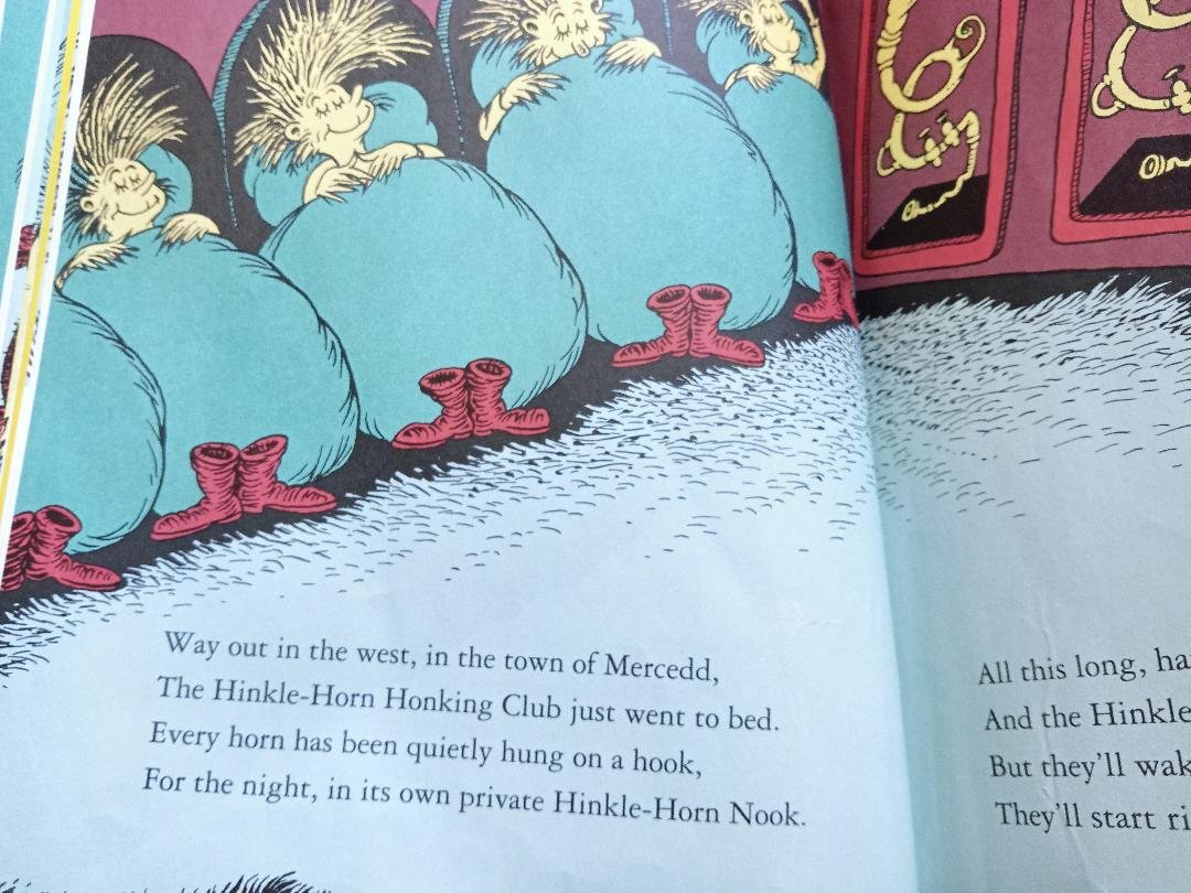 The Merced reference (Dr. Seuss spells it Mercedd) in the book Dr. Seuss’s Sleep Book .