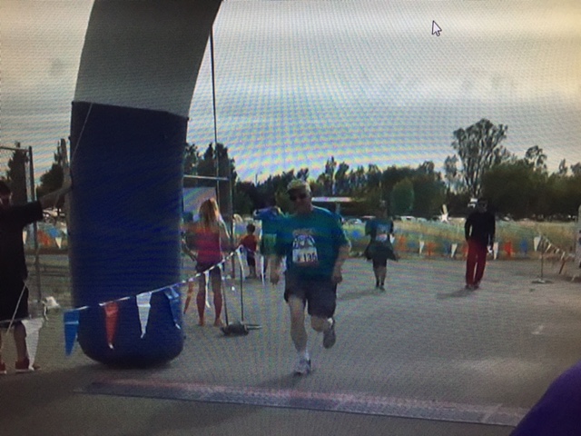 5 K runs, like this one at UC Merced, helped keep me healthy in 2017. Photo- Newvine Personal Collection