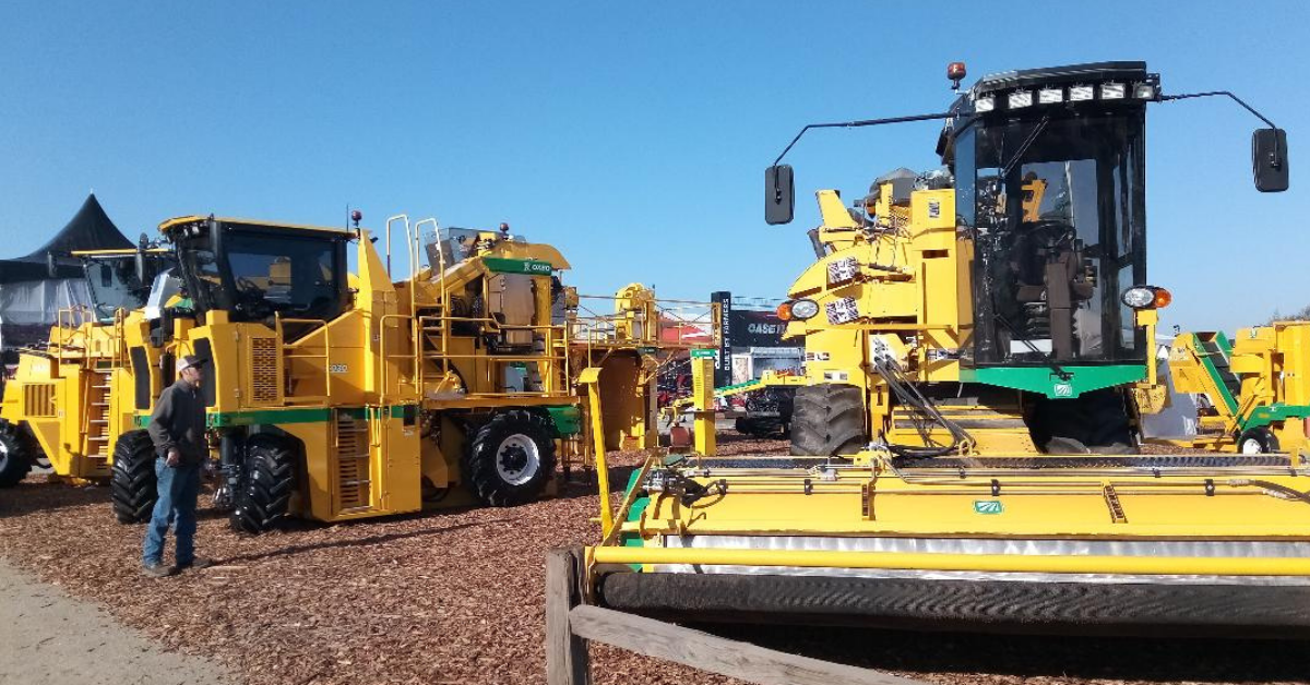 Ag producers in the tens of thousands come to the World Ag Expo to see the latest farm equipment and technology. Photo: Steve Newvine