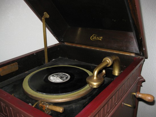 The Edison: Grandma got to see how I intended to keep the tradition of the antique phonograph alive for future generations.
