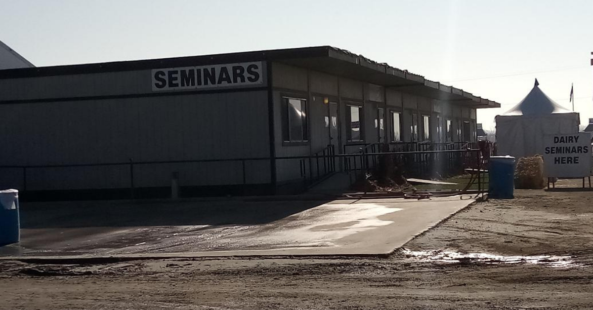 Seminars ranging from cooking to workforce challenges are offered over the course of the four-day World Ag Expo. Photo: Steve Newvine