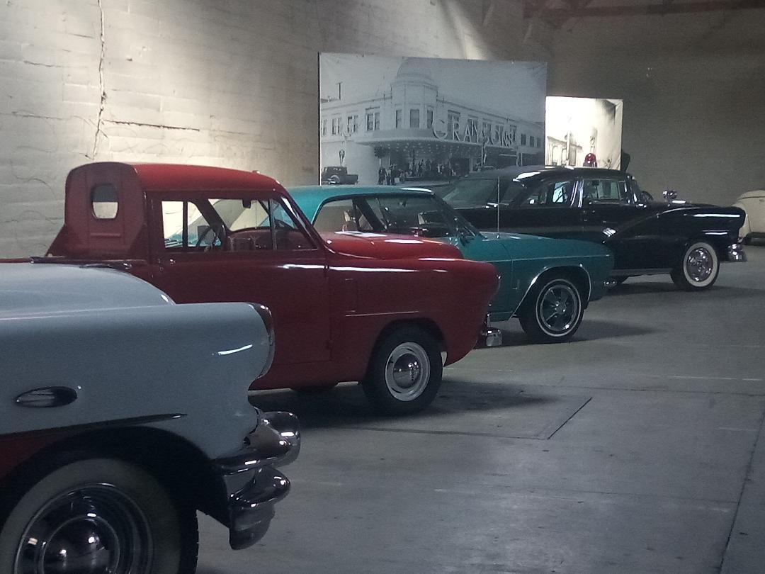 The Graffiti USA Classic Car Museum now has a business license to sell cars, making for a unique connection between selling cars to raise money to celebrate cars. Photo: Steve Newvine
