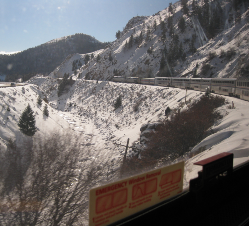 The California Zephyr. Photo by Steve Newvine.