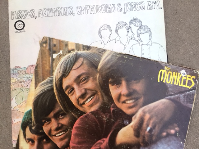 Two of my Monkees albums. Photo: Newvine Personal Collection