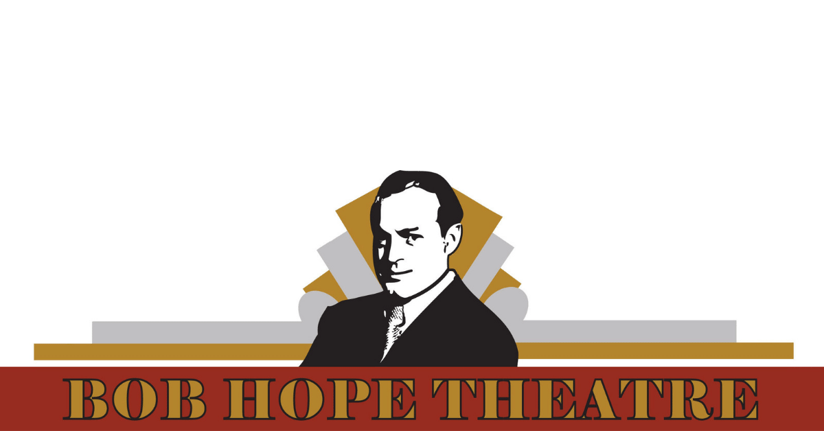 The official logo of the Bob Hope Theatre in Stockton, CA. Image: BobHopeTheatre.com