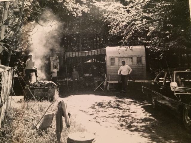 The Newvine family camper provided a lot of fun during a tumultuous 1968. Photo: Newvine Family Collection